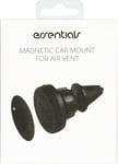 Essentials Car Mount For Air Vent  Magnetic  Black