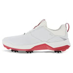 ECCO W Golf Biom G5 Chaussures de Golf imperméables en Cuir pour Femme, Blanc, 41 EU