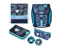 Herlitz Filolight Plus Flower Owl, Pencil Pouch, Sport Bag, Pennfack, Skolväska, Flicka, Grundskola, Ryggsäck, 16 L, Framficka, Sidoficka