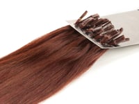 Rapunzel Nail Hair Premium Straight 5.5 Mahogany Brown 50 cm