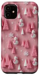 iPhone 11 pink Christmas tree Case