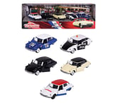 Majorette - Vintage Citroën DS Giftpack - Voitures Miniatures en Métal - Echelle 1/64ème - Coffret 5 Véhicules - 212052013SM1