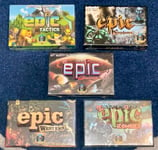 Tiny Epic…..GALAXIES; ZOMBIES; WESTERN; TACTICS; KINGDOMS ~ All New/Sealed