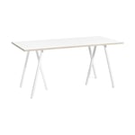 HAY Loop Stand incl. support spisebord 87,5x180 cm White-white laminate-plywood