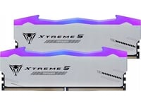 Patriot Ddr5 - 32Gb - 8000 - Cl - 38 (2X 16 Gb) Dual Kit, Ram (Black, Pvxr532g80c38km, Viper Xtreme 5 Mpower Rgb, Intel Xmp)