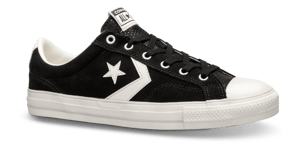Converse Sneaker Sort  - Str. 7½ - Skinn/gummi/