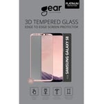 GEAR Herdet Glass 3D Full Cover RoseGold Samsung S8 Edge