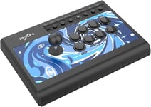 Fight Stick Joystick Arcade Fight Stick Avec Fonctions Turbo Macro Plug And Play Arcade Fighting Pour Pc,Ps3,Ps4,Xbox One Xbox Series X/S Android Tv Box,N-Switch (-008-Blue)