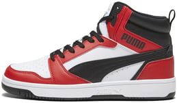 Puma Jalkineet Rebound V6 White Red Black 392326 04 392326 04/7.5