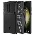 Spigen Optik Armor [Camera Protection] Case Compatible with Samsung Galaxy S23 Ultra - Black