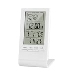 IUASNZ Écran Transparent Station Météo Réveil Hygromètre Intérieur Thermomètre Prévisions Météo Capteur Horloge