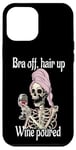 Coque pour iPhone 12 Pro Max Bra-Off Hair Up Squelette coulé pour femme