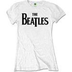 The Beatles Women's BEATTEEP10LW02 T-Shirt, White, Medium