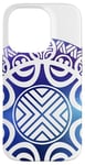 Coque pour iPhone 14 Pro Galaxie hawaïenne ornementale tribal polynésien