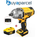 Dewalt 18v DCF900N XR High Torque Impact Wrench 1/2" 1396Nm + DCB184 5ah Battery