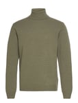 Casual Friday Cfkarl Roll Neck Bounty Knit Khaki Green