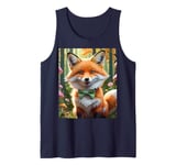 Cute kawaii Style Fox V2 Tank Top