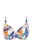 Fantasie Paradiso Uw Gathered Full Cup Bikini Top 32 D Multi/patterned