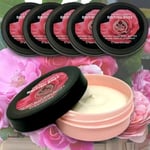 The Body Shop Body Butter British Rose Instant Glow 6 x 50ml (300ml total)