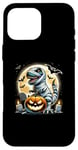 Coque pour iPhone 16 Pro Max Costume d'Halloween de maman T-Rex Dinosaure Trick or Treat Grave