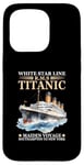 Coque pour iPhone 15 Pro Titanic Expert – White Starline RMS Titanic Garçons Filles