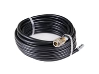 Belagd Nitril-Slang Svart 20 M Elastisk Profi. Airpress 40402