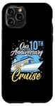 Coque pour iPhone 11 Pro Our 10th Anniversary Cruise Wedding Cruising Wife Husband