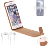 Protective cover for OnePlus Nord 2T + earphones cork Flipstyle