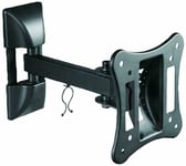 Tilt & Swivel TV Wall Mount Arm Bracket for 13" - 27" Inch LCD Full Motion