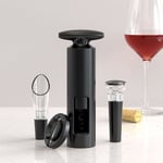 Ouvre-bouteille électrique et coupe-capsule - Ouvre-bouteille de vin automatique - Ouvre-bouteille électrique avec tire-bouchon - Ouvre-bouteille de vin électrique Cadeau de vin...