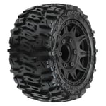 Pro-Line 1/10 Trencher LP F/R 2.8" MT Tires Mounted 12mm/14mm Black Raid (2)