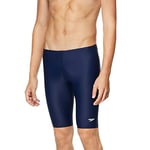 Speedo Powerflex Eco Solid Jammer Maillot de Bain pour Homme, Speedo Navy, 52