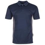 TuffStuff - Polo Elite – Polo – Léger – Respirant – Séchage rapide – Évacuation de l'humidité – Chemises de travail pour homme – Polo 170 g/m² – Polo pour homme, bleu marine, XL