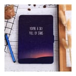 BHTZHY Kindle Cover Slim Faux Leather Flip Case Protective Shell Skin Cover Creative Night Skyfor Amazon Kindle Paperwhite 1/2/3 51 Inch