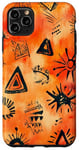 Coque pour iPhone 11 Pro Max Aquarelle orange motif ethnique IT Dead Lights