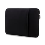 Laptop Fabric Sleeve Bag Black 13 Inch