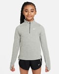 Nike Dri-FIT Older Kids' (Girls') Long-Sleeve 1/2-Zip Top