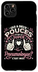 Coque pour iPhone 11 Pro Max Une Super Pneumologue Cadeau Pneumologue Pneumologie