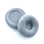 Earpads Coussinets de Rechange Coussinets d'oreille Oreillette de Remplacement Coussins en Mousse pour Casque Jabra Evolve 20 20se 30 30II 40 65 65+ gris, cache-oreilles en velours