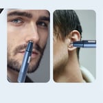 2 In 1 Electric Nose Beard Hair Trimmer Rechargeable Electronic Nasal Hair C SDS