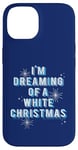 iPhone 14 I'm Dreaming Of A White Christmas Bing Crosby Irving Berlin Case