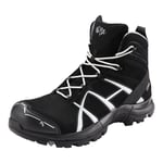 HAIX Haix Chaussures hautesà lacets noires/argent Black Eagle Safety 40 Mid ESD, S3, Pointure UE: 46