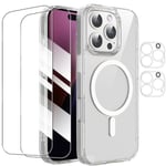 Skyddsfodral - BOOLING - iPhone 16 Pro - Semi-stivt - Transparent - Silikongummi Transparent