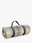 John Lewis Check Pattern Wool Picnic Rug