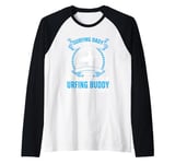 Surfing Dady Some People Have To Wait Their Entire Lives To Raglan Baseball Tee