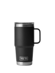 YETI Rambler Insulated Stainless Steel Travel Mug, 591ml, Black