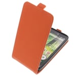 Bag for Doro Liberto 825 FlipStyle Phone Case Protection Cover Flip Case Orange