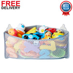 Large Kids Baby Bath Toy Tidy Organiser Bathroom Mesh Net Storage Bag Holder UK