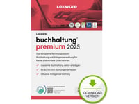 Lexware Buchhaltung Premium 2025 Download Jahresversion (365-Tage), Bokföring, Esd (Electronic Software Download), Tyska, 1 År, Windows 11 Enterprise X64, Windows 10, Windows 11 Home, Windows 10 Education, Windows 11 Pro,...