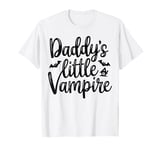 Daddy's Little Vampire Midnight Gothic Halloween Dad Kids T-Shirt